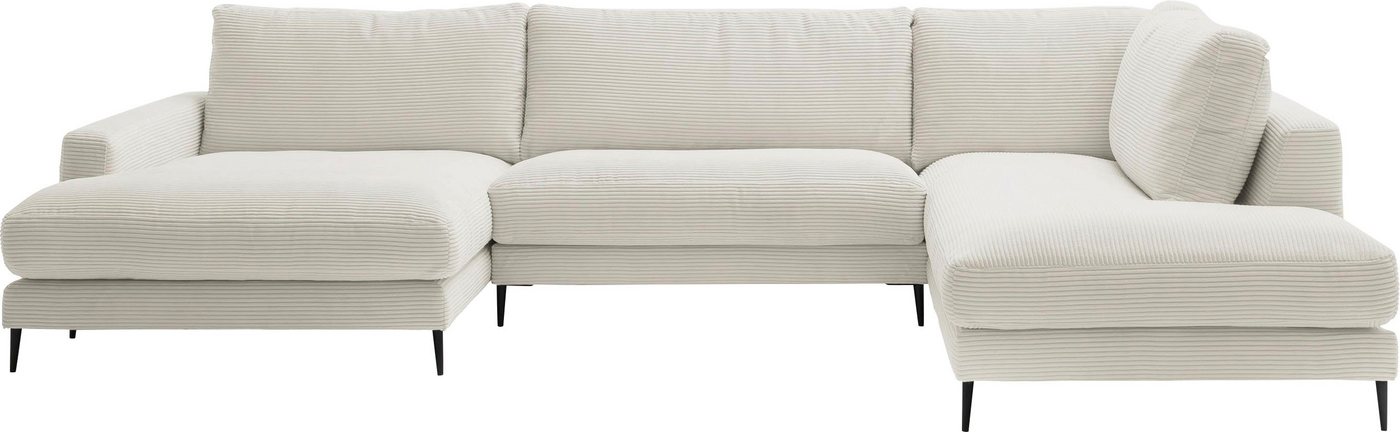 INOSIGN Wohnlandschaft Downtown XXL B/T/H: 341/223/84 cm Loungemöbel zum Relaxen, weicher Sitzkomfort, Cord-Bezug, weicher Sitzkomfort von INOSIGN