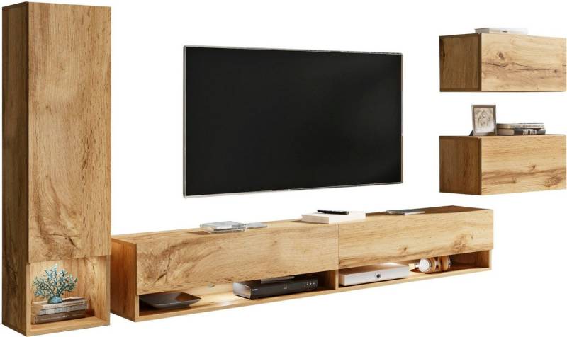 INOSIGN Wohnwand Amadeo, (Set, 4-St) von INOSIGN