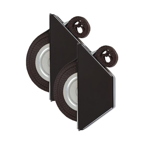 2 x INOVATEC Rollladen Halbeinlass Gurtwickler braun Mini 5 m Gurtband von INOVATEC GmbH