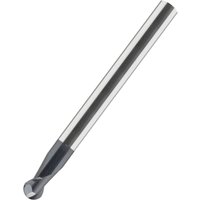 VHM-Mini-Vollradiusfräser hsc ha altin 0,8 x 55 mm x 10 mm von INOVATOOLS