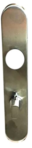 INOX IMPORT SYSTEM Paire de plaques BLINDOMAX pour ensemble bec de cane à condamnation - 944 von INOX IMPORT SYSTEM