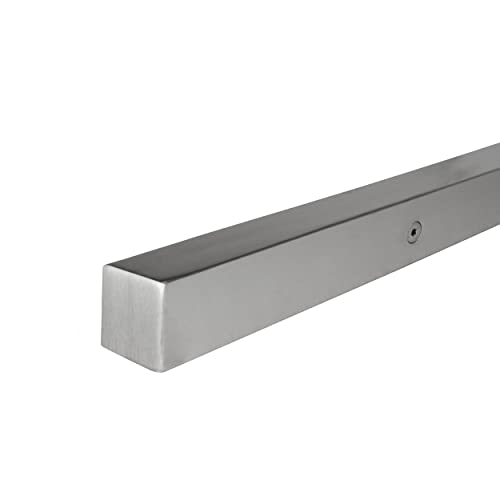 Handlauf aus Edelstahl AISI 304 zum Schutz der Treppe, Querschnitt 30 x 30 mm, verschiedene Längen von INOXLM lavorazioni inox