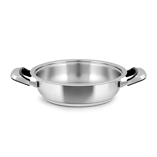 INOXPRAN Classic Pfanne mit 2 Griffen, Edelstahl, Grau INOXPRAN Classic Pfanne mit 2 Griffen, Edelstahl, Grau von INOXPRAN