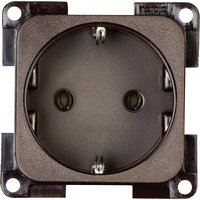 Inprojal Elektrosysteme - Einsatz Schutzkontakt-Steckdose Braun 102563 1 St. von INPROJAL ELEKTROSYSTEME