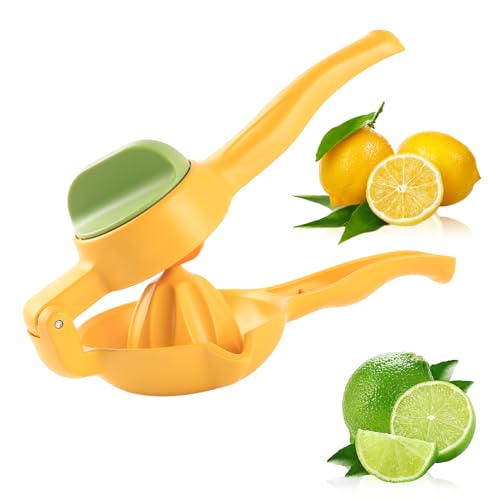 Zitronenpresse Handpresse, Lemon Squeezer, Zitruspresse Manuell, Limettenpresse Saftpresse, Glas Zitruspresse Manuell Geeignet für Zitronen,Limette,Orange von INQUIRLLY