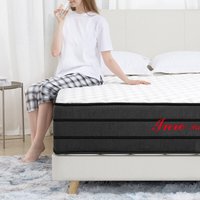 Matratze 160x200 cm Inre Sehr dick 25 cm Memory-Schaum, Wendbar Perfekte Unterstützung, Hypoallergen von INRE