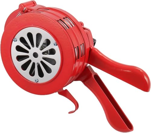 INREPRO Handsirene Tragbarer Handkurbel Alarm Manuell Bedienter Luftangriffshorn 110 DB Alarmsirene für Fabriken Schulen Küstenwachen von INREPRO