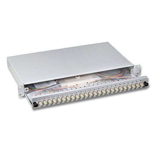 Spleißboxen v. InS 19"/HE fest komplett bestückt und spleißfertig vorbereitet in versch. Ausführungen (OS2 12x ST) von InS