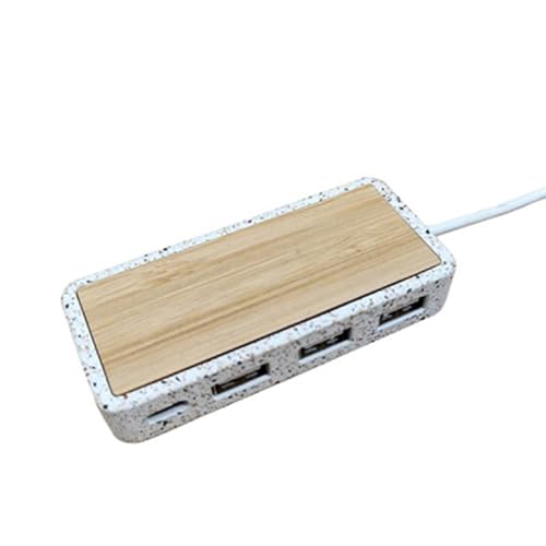 Holz USB C Erweiterungskabel Splitteradapter Für Laptops Tastaturen Ladestyp C Dock von INSEOWI