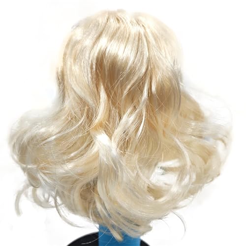 Kurze, gelockte Hundefrisuren, Kopfbedeckung mit Kunstfaser, für kleine Haustiere, gelockte Perücken Kurze, gelockte Hundefrisuren, Kopfbedeckung mit Kunstfaser, für kleine Haustiere, gelockte Perücken von INSEOWI