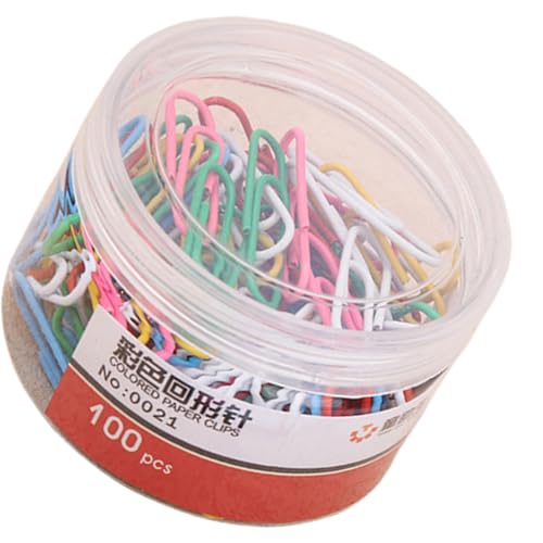 Markierungs-Clips, buntes Papier, Lesezeichen, Buchstaben, 28 mm, Metall, Bürozubehör von INSEOWI