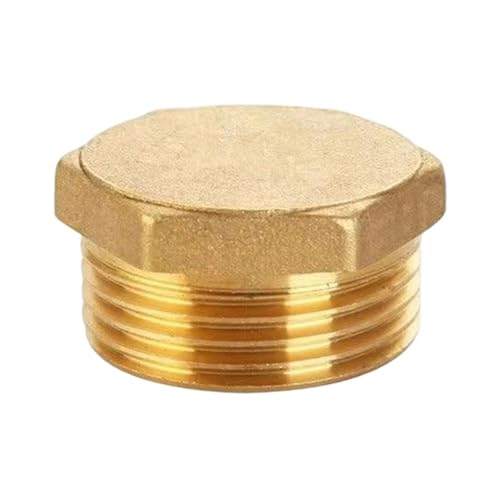 Messing Sechskant Endkappen Stecker Rohr Sanitär Fitting Adapter Außengewinde Kupplung Verbinder Universal Rohrverschraubung Außengewinde Kupplung Messing Sechskant Endkappen Stecker Rohr Sanitär Fitting Adapter Außengewinde Kupplung Verbinder Universal Rohrverschraubung Außengewinde Kupplung von INSEOWI
