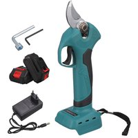 88VF 600W 1500mah Akku-Astschneideschere Elektroschere Gartenschere 30mm max. VIOLEWORKS mit 1 Batterie mit Etui Fantablau von INSMA