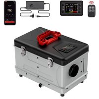 8KW Luft Diesel Standheizung All-in-One 5L Tank Werkzeugkoffer-Design, mit LCD-Display, EU-Stecker, App-Steuerung, Höhenmodus, Auto Start/Stopp von INSMA