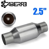 Dreiwege-Katalysator Durchmesser 2.25 Zoll Durchmesser 11 Zoll Länge 4 Zoll Mitteldurchmesser runder Universal-Hitzeschild-Leistungskatalysator Dreiwege-Katalysator Durchmesser 2.25 Zoll Durchmesser 11 Zoll Länge 4 Zoll Mitteldurchmesser runder Universal-Hitzeschild-Leistungskatalysator von INSMA