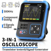 Insma - fnirsi DSO-TC3 Digital-Oszilloskop-Transistor-Tester Funktionssignalgenerator 3-in-1-Multifunktions-Standard-Tester für elektronische Insma - fnirsi DSO-TC3 Digital-Oszilloskop-Transistor-Tester Funktionssignalgenerator 3-in-1-Multifunktions-Standard-Tester für elektronische von INSMA