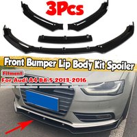 Glänzend schwarz Frontstoßstange Splitter Lippe Diffusor Spoiler für Audi A4 B8.5 2013-2016 Coxolo Glänzend schwarz Frontstoßstange Splitter Lippe Diffusor Spoiler für Audi A4 B8.5 2013-2016 Coxolo von INSMA