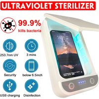 Multifunktionaler automatischer UV-Handy-Sterilisator, Schmuck, Zahnbürste, Uhr, saubere Desinfektion, Kabinett, saubere Sterilisation Fantablau von INSMA