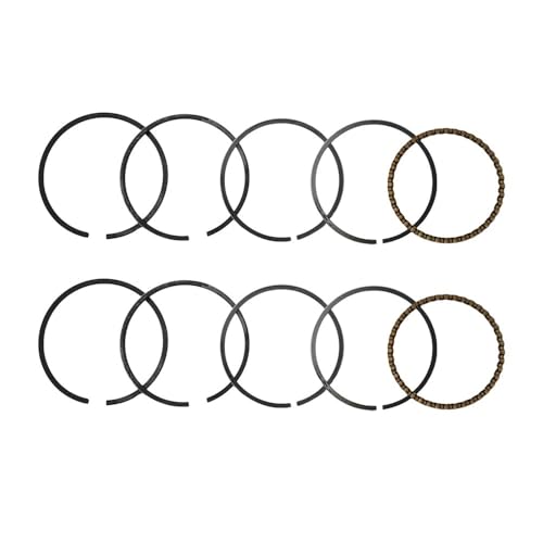 2 Sätze 39 mm Kolbenringe for GX31 GX35 GX35NT HHT31S HHT35S Gartenschere Rasenmäher Motor Ersatzteile Universal von INSOGZRAF