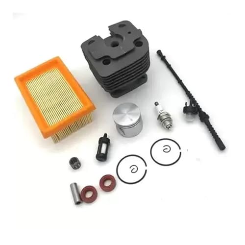 44MM Zylinderkolbensatz for FS400 FS450 FS480 SP400 FR450 /W Nadelring-Schnittmaschine Rasenmäher 4116 020 1215 Werkzeugteile Universal(15pcs for FS450) von INSOGZRAF