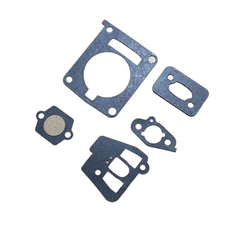 Universal-Unterlegscheibe, kompatibel mit S FS240 FS240R FS240C FS 240 240R 240C Zylinder, Vergaser, Schalldämpfer, Rasenmäher, Ersatz(5 x Gasket kit) von INSOGZRAF