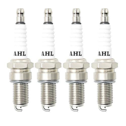 Zündkerze for Autos und Motorräder, kompatibel mit F7RTI F7RTC BR7EIX BR8EIX W260S2S W310S2S BPR5EIX WR6DS N10PY GR4IX Universal(4Pcs Iridium) von INSOGZRAF