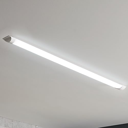 INSPIRE - LED Deckenleuchte OKHA - 21W - 2520 LM - IP 20-4000K - L.119 cm - Weiß - Lichtleiste - Deckenlampe für Werkstatt - Garage - Büro von INSPIRE