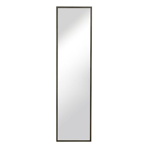 INSPIRE - Rechteckiger Spiegel Milo - H. 122 x B. 32 cm - Hängespiegel - MDF - Braun von INSPIRE