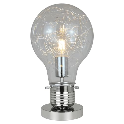 INSPIRE - Tischlampe - 1 Birne E27 60W - H. 37,5 cm - Klarglas - BOMBILLA von INSPIRE