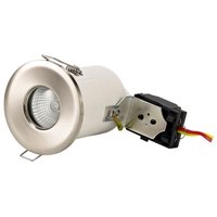 Inspired Deco - Agni - Fixed Fire Rated Einbaudownlight, Satin Nickel, GU10, IP65 Inspired Deco - Agni - Fixed Fire Rated Einbaudownlight, Satin Nickel, GU10, IP65 von INSPIRED LIGHTING