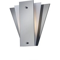 Inspired Deco - Atlantis - 3 Layer Flush Flush Wandleuchte, E27 Smoked Mirror, Frosted Inspired Deco - Atlantis - 3 Layer Flush Flush Wandleuchte, E27 Smoked Mirror, Frosted von INSPIRED LIGHTING