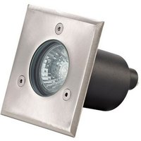 Inspired Deco - Benecia - Quadratisches Bodenlicht, Edelstahl 316L, GU10, IP67 von INSPIRED LIGHTING