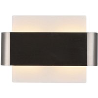 Inspired Deco - Damo - Flush Wandleuchte, 2 Light G9, weiße Basis mit Satin Nickel Center Band Inspired Deco - Damo - Flush Wandleuchte, 2 Light G9, weiße Basis mit Satin Nickel Center Band von INSPIRED LIGHTING