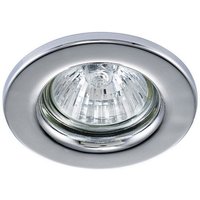 Inspired Deco - Hudson - GU10 Fixed Recessed Downlight Chrom poliert (Lampe nicht im Lieferumfang enthalten) von INSPIRED LIGHTING