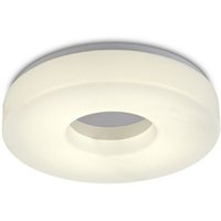 Inspired Deco - Joop - IP44 24W LED Large Flush Deckenleuchte, 4000K 2000lm CRI80, Chrom poliert mit weißem Acryldiffusor Inspired Deco - Joop - IP44 24W LED Large Flush Deckenleuchte, 4000K 2000lm CRI80, Chrom poliert mit weißem Acryldiffusor von INSPIRED LIGHTING