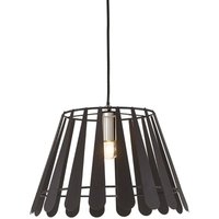 Inspired Deco - Somerset - Kuppeldeckenanhänger 1 Licht E27 Schwarz, Chrom poliert Inspired Deco - Somerset - Kuppeldeckenanhänger 1 Licht E27 Schwarz, Chrom poliert von INSPIRED LIGHTING