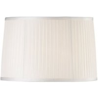 Inspired Diyas - Willow - Stoff Shade White 360, 400 mm x 260 mm von INSPIRED LIGHTING