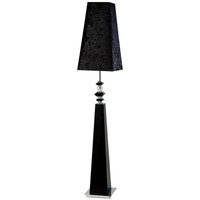 Inspired Galata Stehlampe E27, Schirm aus schwarzem Wildleder, Schwarz/Kristall, NICHT LED/CFL-kompatibel Inspired Galata Stehlampe E27, Schirm aus schwarzem Wildleder, Schwarz/Kristall, NICHT LED/CFL-kompatibel von INSPIRED LIGHTING