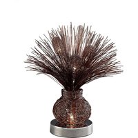 Inspired Lenore Aluminium Lenore Tischlampe, 4-flammig, G4, Braun/Poliertes, poliertes Chrom, NICHT LED/CFL-kompatibel Inspired Lenore Aluminium Lenore Tischlampe, 4-flammig, G4, Braun/Poliertes, poliertes Chrom, NICHT LED/CFL-kompatibel von INSPIRED LIGHTING