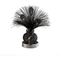 Inspired Lenore Aluminium Lenore Tischlampe, 4-flammig, G4, Schwarz/Poliertes, poliertes Chrom, NICHT LED/CFL-kompatibel Inspired Lenore Aluminium Lenore Tischlampe, 4-flammig, G4, Schwarz/Poliertes, poliertes Chrom, NICHT LED/CFL-kompatibel von INSPIRED LIGHTING