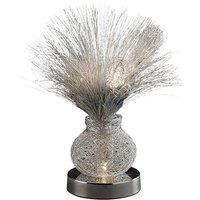 Inspired Lenore Aluminium Lenore Tischlampe, 4-flammig, G4, Silber/poliertes, poliertes Chrom, nicht kompatibel mit LED/CFL Inspired Lenore Aluminium Lenore Tischlampe, 4-flammig, G4, Silber/poliertes, poliertes Chrom, nicht kompatibel mit LED/CFL von INSPIRED LIGHTING