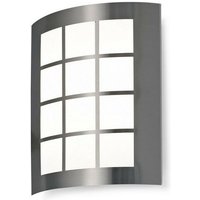 Inspired Lighting - Inspired Deco - Allegra - Spülen Sie die Wandleuchte 216 mm x 178 mm mit quadratischer Gitterabdeckung, 14 w led IP44, 4000 k, von INSPIRED LIGHTING