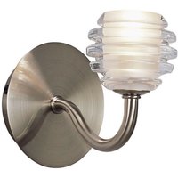 Inspired Lighting - Inspired Sphere Wandleuchte geschaltet G9, satiniertes Nickel von INSPIRED LIGHTING