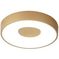 Inspired Mantra Coin Runde Deckenleuchte, 56 w, led mit Fernbedienung, 2700 K–5000 k, 2500 lm, Gold, 3 Jahre Garantie von INSPIRED LIGHTING