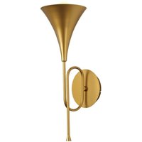 Inspired Mantra - Jazz - Wandleuchte, 1 x E27 (max. 20 W), Goldmalerei von INSPIRED LIGHTING