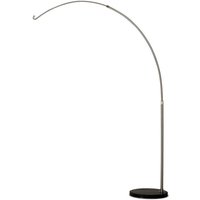 Inspired Mantra - Kinke - Long Reach Arch Bodenständer mit Haken, Edelstahl, schwarzer Marmor Inspired Mantra - Kinke - Long Reach Arch Bodenständer mit Haken, Edelstahl, schwarzer Marmor von INSPIRED LIGHTING