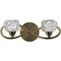 Inspired Mantra Maremagnum AB Maremagnum Wandleuchte, 2-flammig, G9, Antikmessing Inspired Mantra Maremagnum AB Maremagnum Wandleuchte, 2-flammig, G9, Antikmessing von INSPIRED LIGHTING