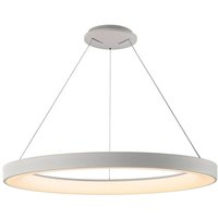 Inspired Mantra Niseko Ringanhänger 90 cm, 66 w led, 3000 K–6000 k einstellbar, 4200 lm, Fernbedienung, Weiß, 3 Jahre Garantie von INSPIRED LIGHTING