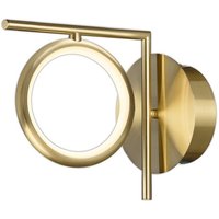 Inspired Mantra - Olimpia - Wandleuchte, 8W LED, 3000K, 600lm, IP20, Satin Gold Inspired Mantra - Olimpia - Wandleuchte, 8W LED, 3000K, 600lm, IP20, Satin Gold von INSPIRED LIGHTING