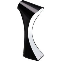 Inspired Mantra - Ora - Tischleuchte 1 Light E27, glänzend schwarz, weißes Acryl, poliertes Chrom von INSPIRED LIGHTING